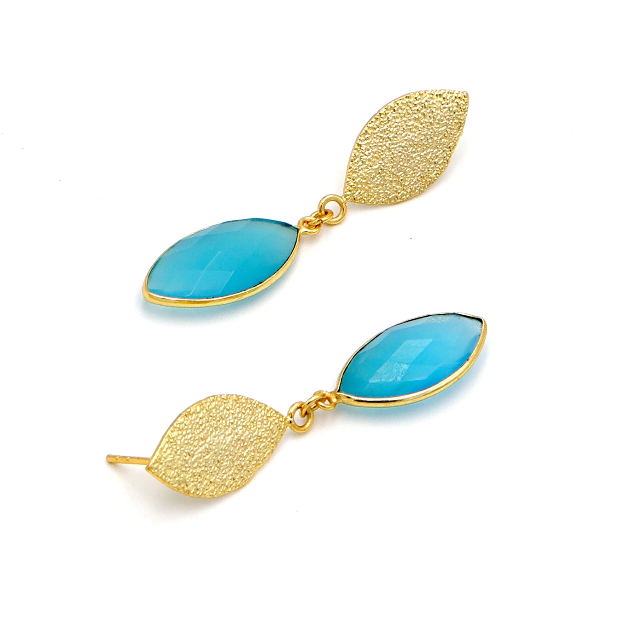 DuaBlueChalcedonyMarquiseEarrings_HandcraftedGold-PlatedElegantJewelry_3