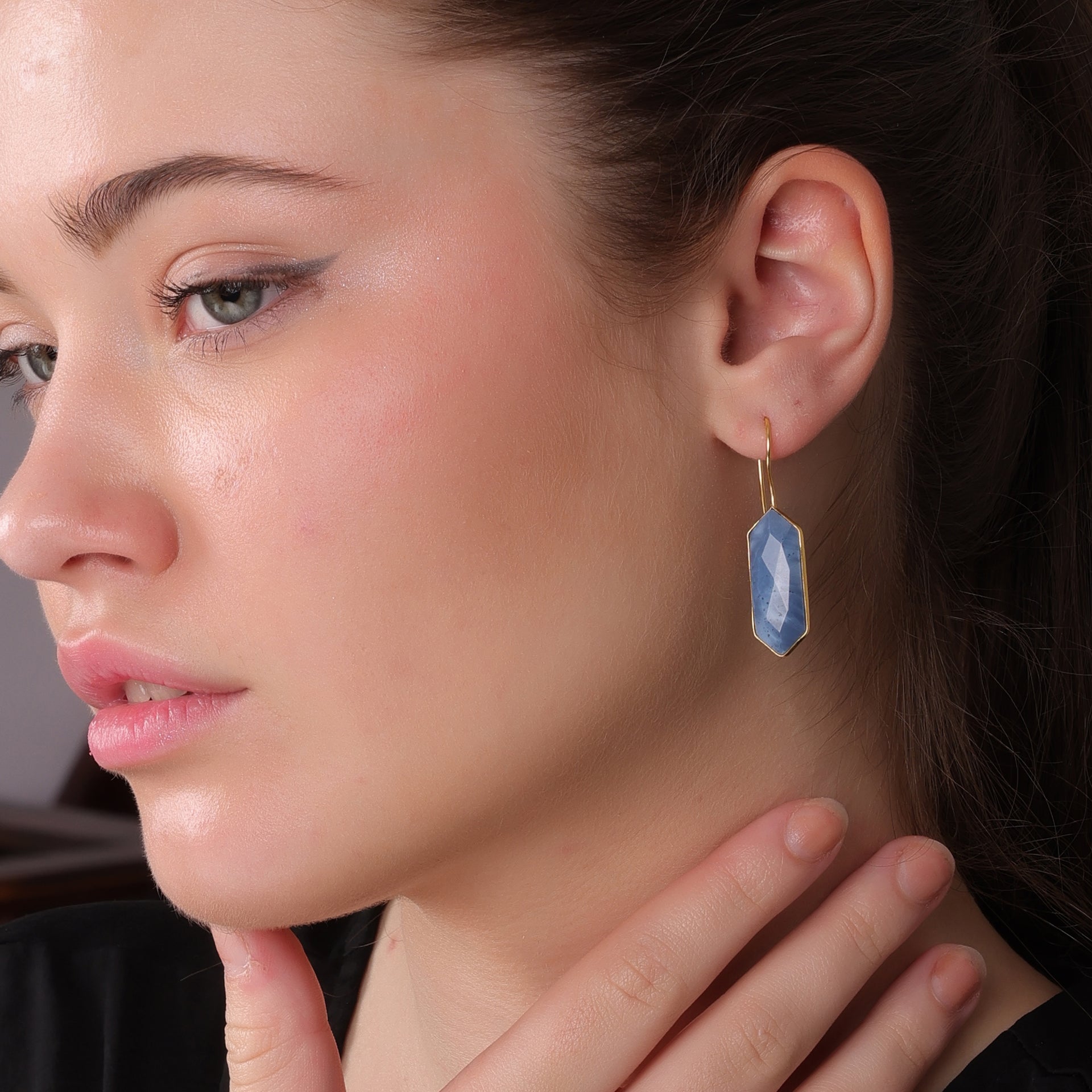 DuaBlueOpalLongMarquiseEarrings_HandmadeGold