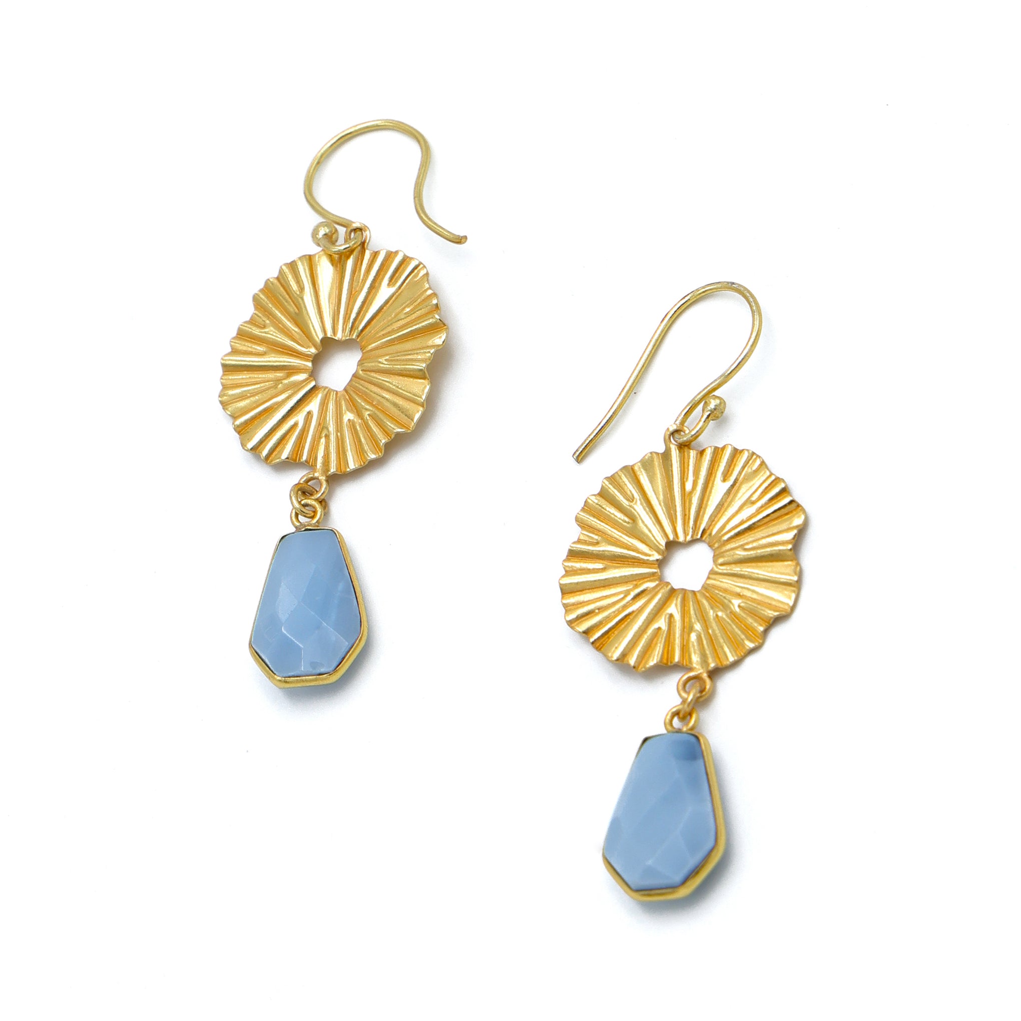 DuaBlueOpalWideHexagonEarrings_HandmadeGold-PlatedStatementJewelry_5