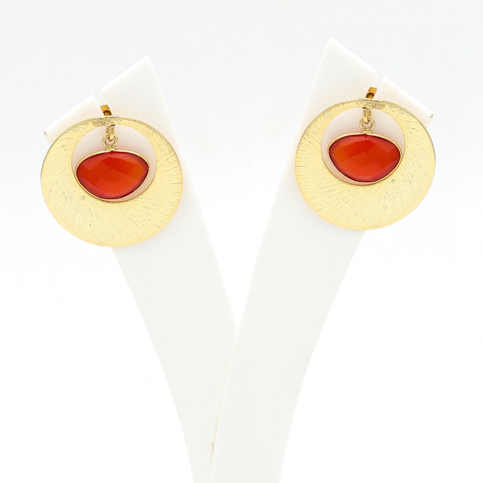 DuaCarnelianChalcedonyEarrings_HandmadeGold-PlatedStatementJewelry_3