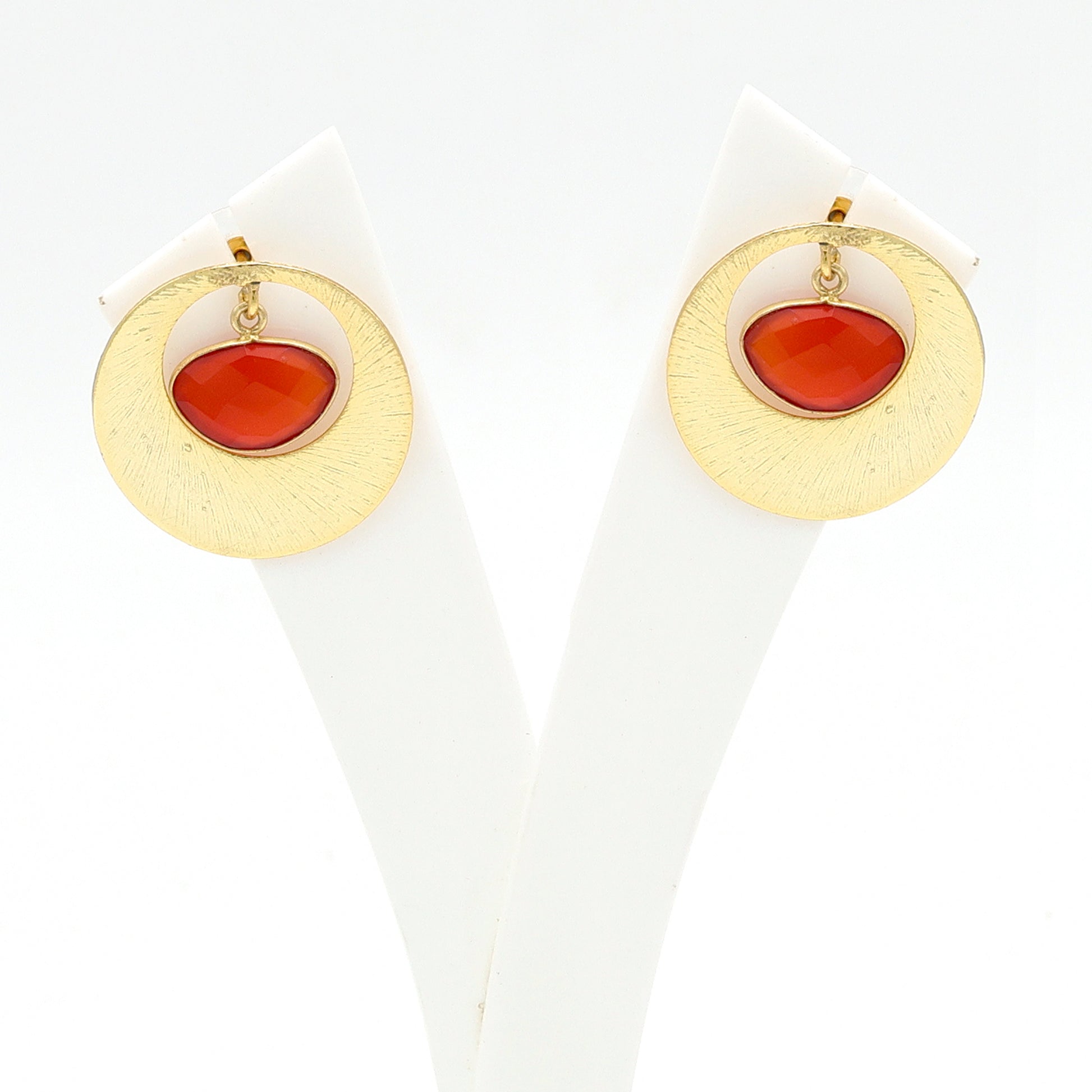 DuaCarnelianChalcedonyEarrings_HandmadeGold-PlatedStatementJewelry_3