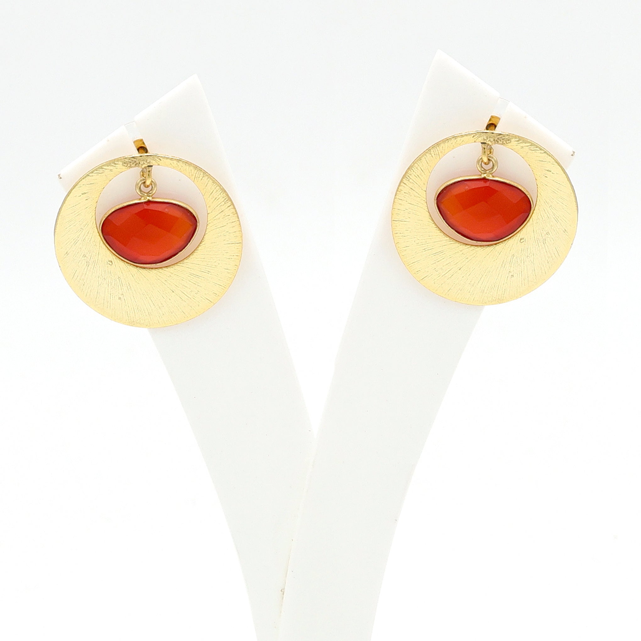 DuaCarnelianChalcedonyEarrings_HandmadeGold-PlatedStatementJewelry_3
