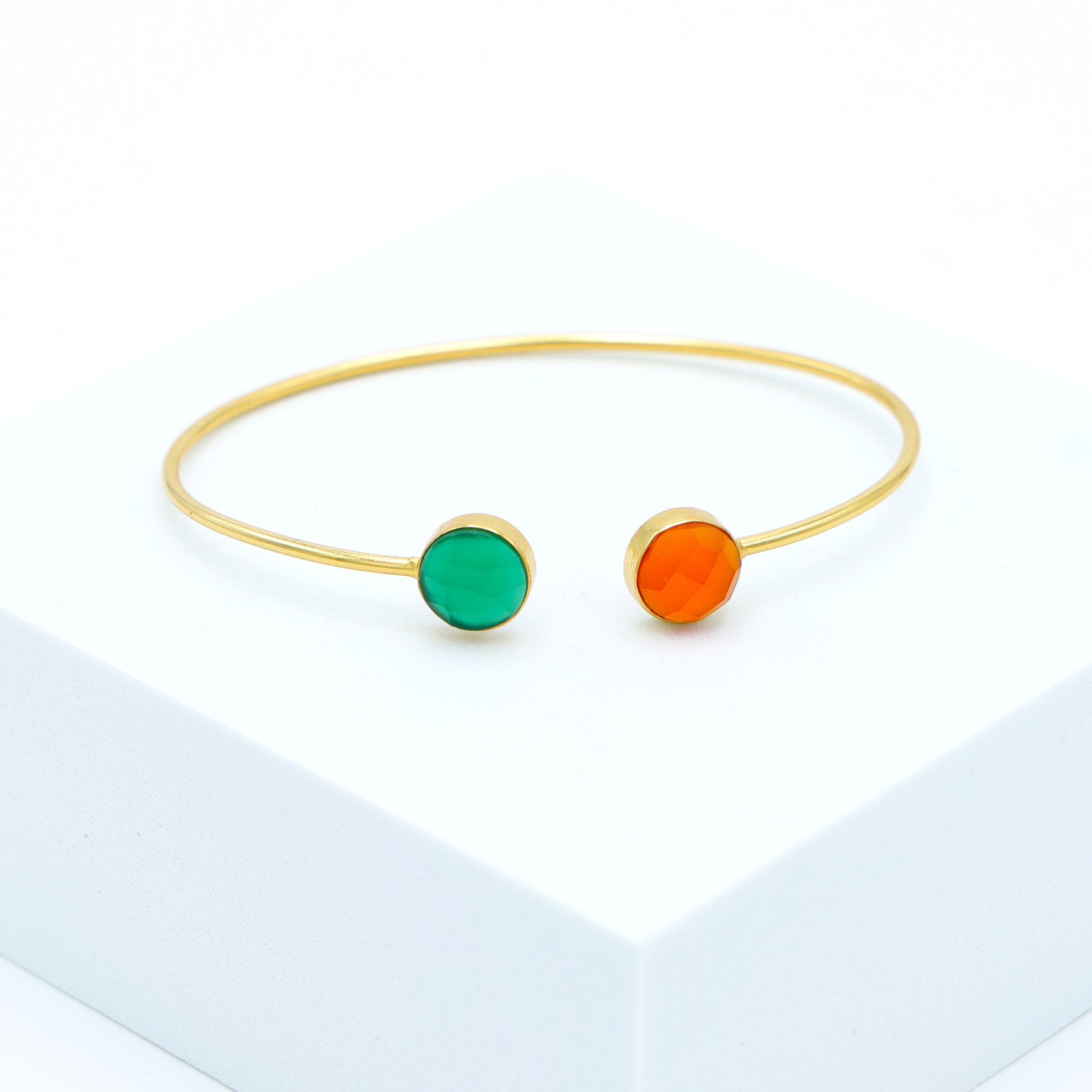 DuaGreenOnyx_CarnelianCalcedonyBangle_StunningMulticolorGold-PlatedBracelet.jpg
