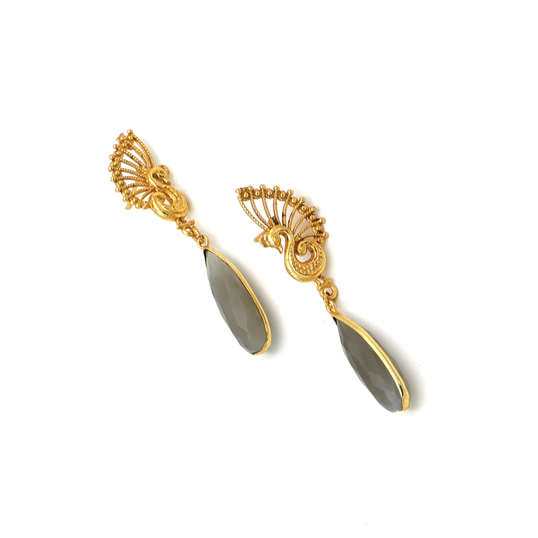 DuaGreyMoonstonePeacockEarrings_HandcraftedGold-PlatedStatementJewelry_3