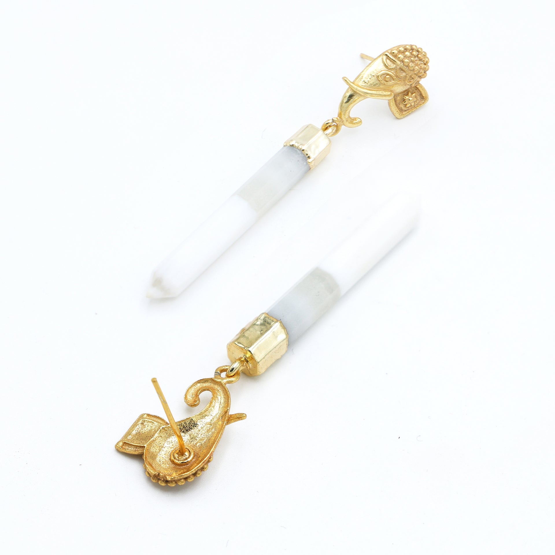 DuaLaceAgatePencilEarrings_HandcraftedGold-PlatedStatementJewelry_4