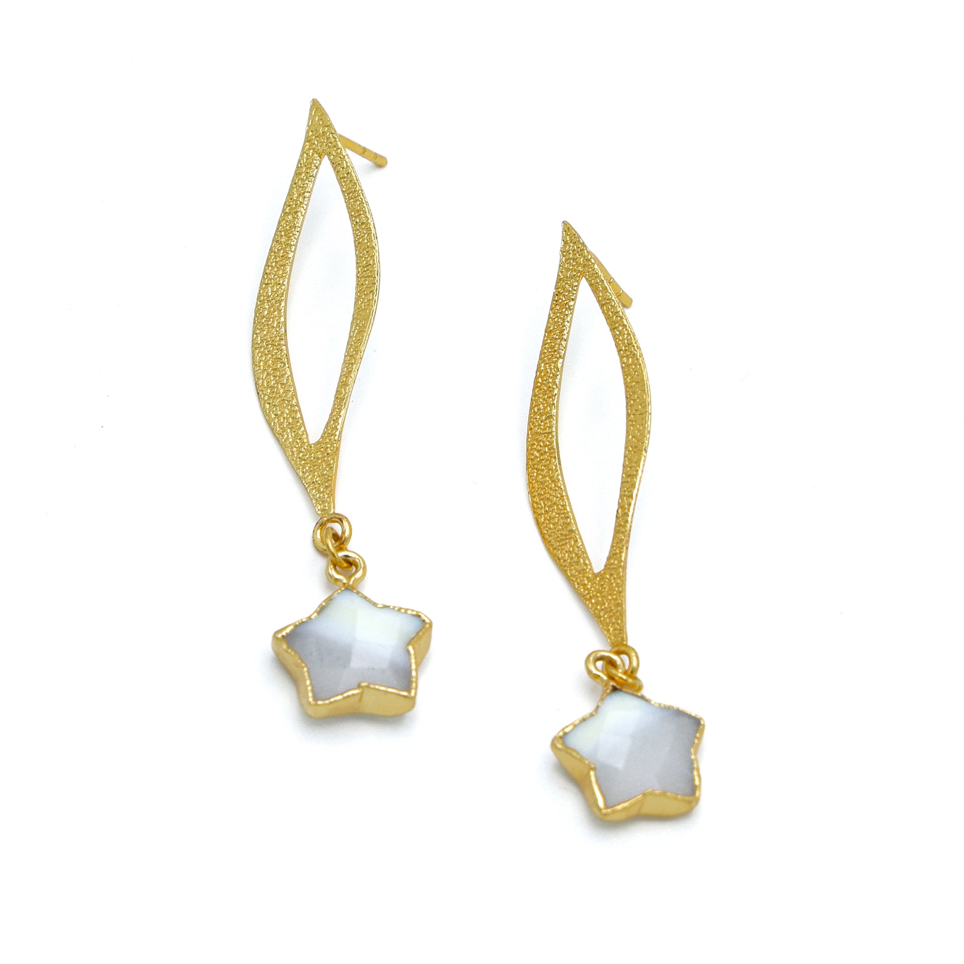 DuaLaceAgateStarEarrings_HandcraftedGold-PlatedStatementJewelry