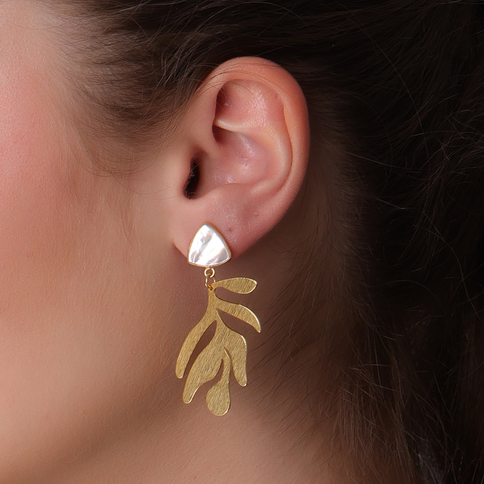 DuaMotherofPearlTrillionEarrings_HandmadeGold-PlatedElegantJewelry