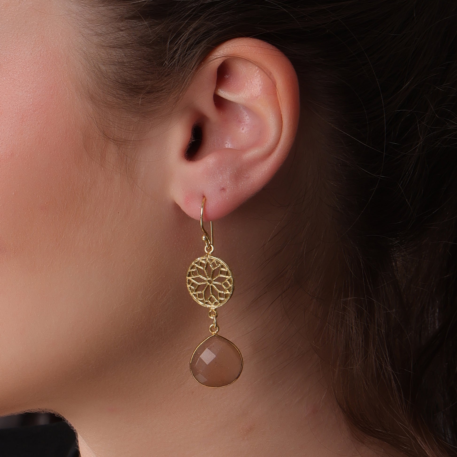 DuaPeachChakraEarrings_HandcraftedGold-PlatedStatementJewelry