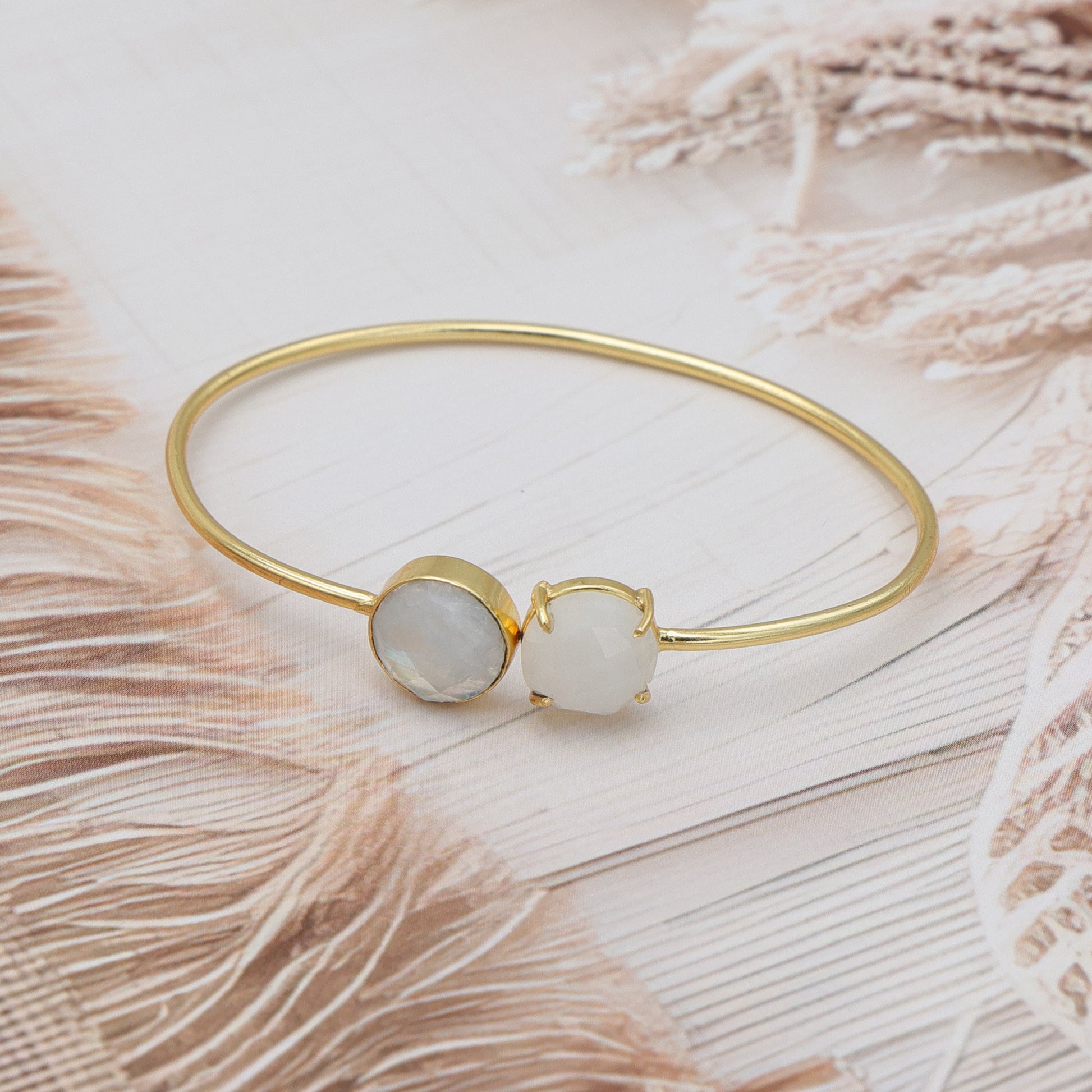 DuaRainbowMoonstoneRoundBangle_ElegantWhiteGold-PlatedJewelryforWomen_3
