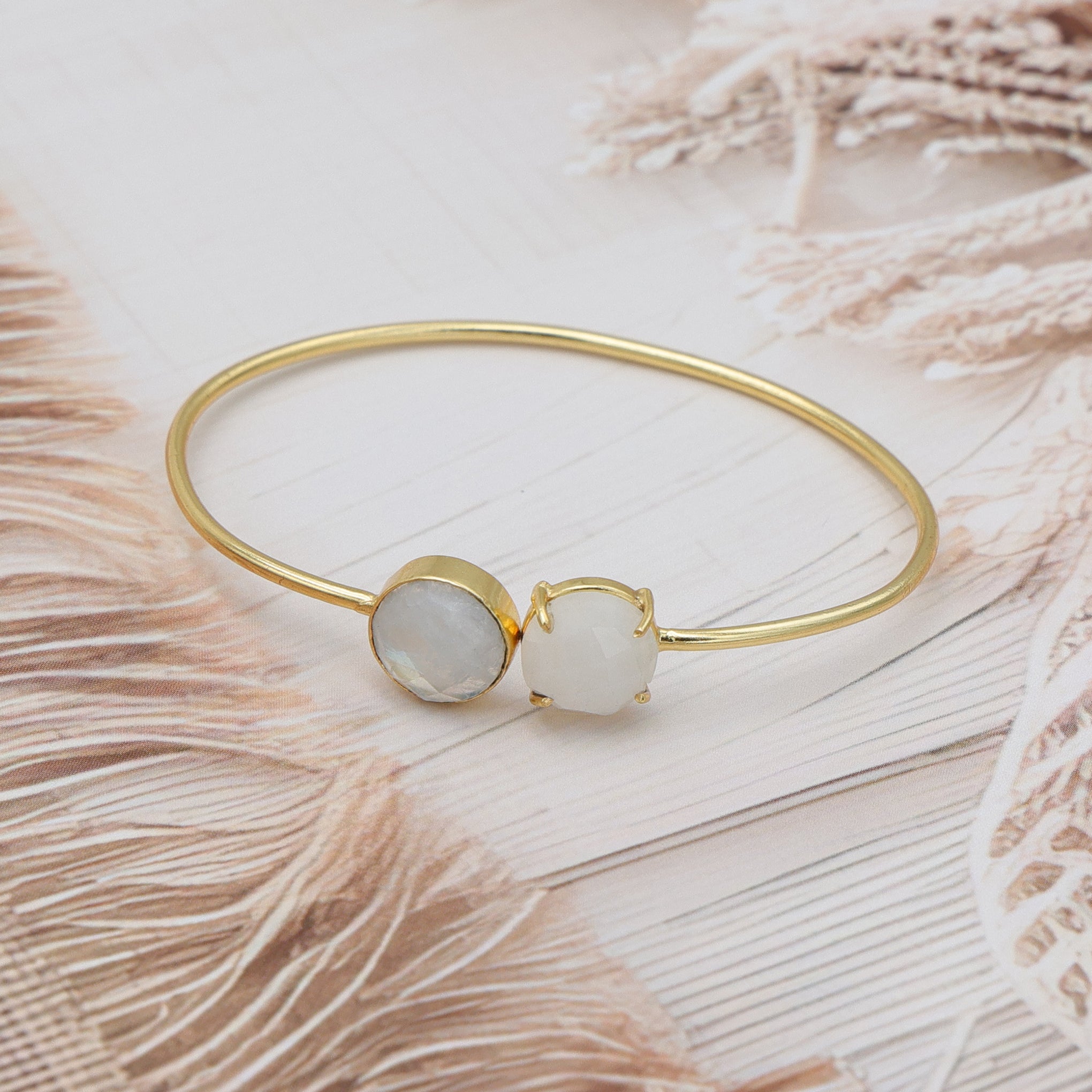DuaRainbowMoonstoneRoundBangle_ElegantWhiteGold-PlatedJewelryforWomen_3