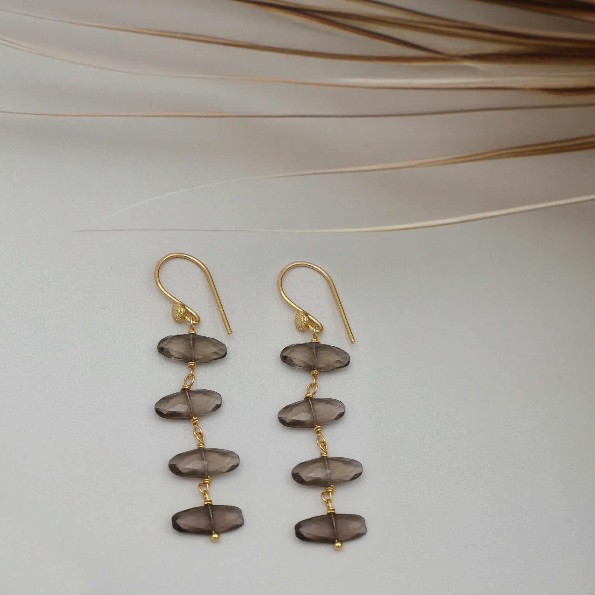 DuaSmaokyQuartzOvalEarrings_HandcraftedGold-PlatedJewelry_6