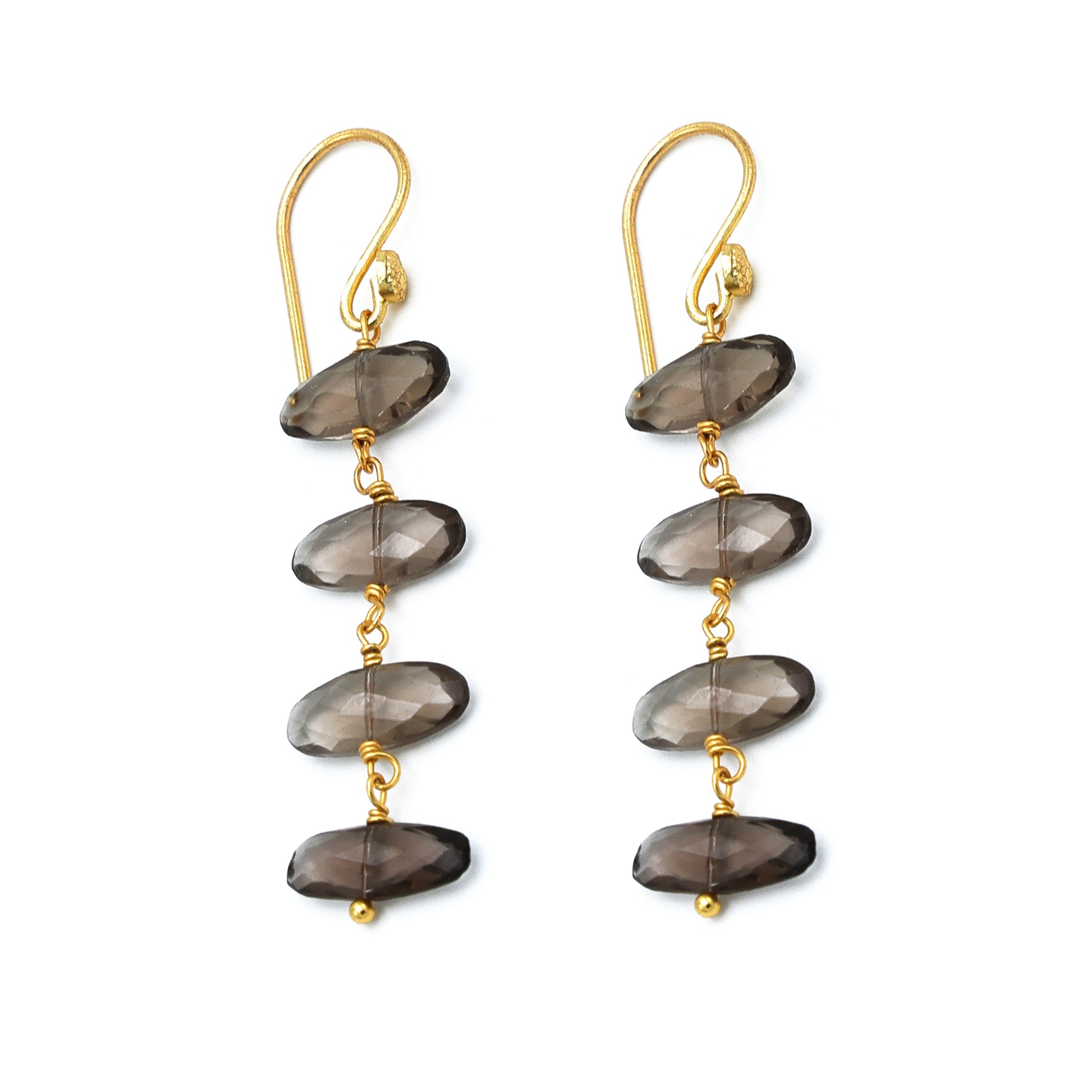 DuaSmokyQuartzOvalEarrings_HandcraftedGold-PlatedJewelry_5