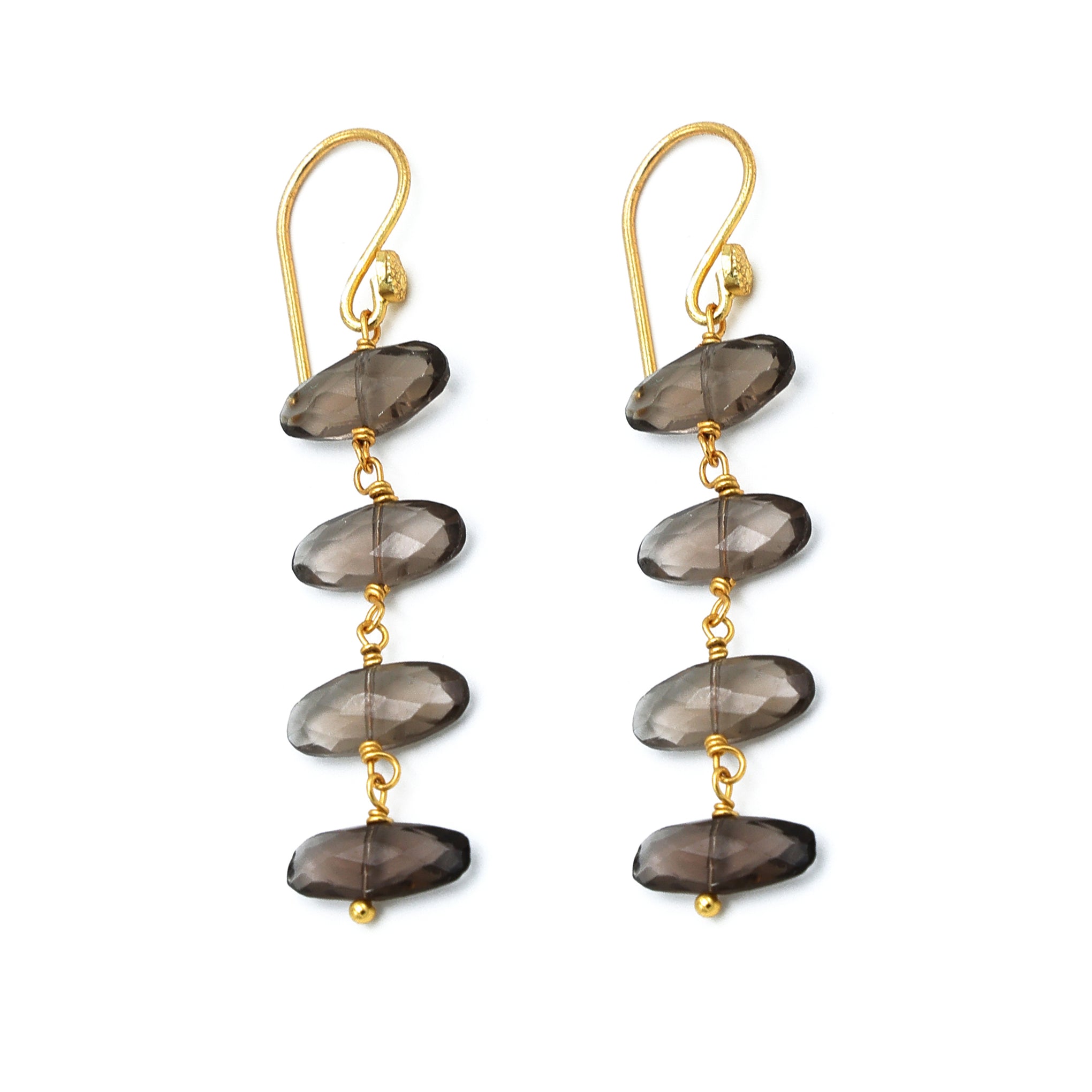 DuaSmokyQuartzOvalEarrings_HandcraftedGold-PlatedJewelry_5