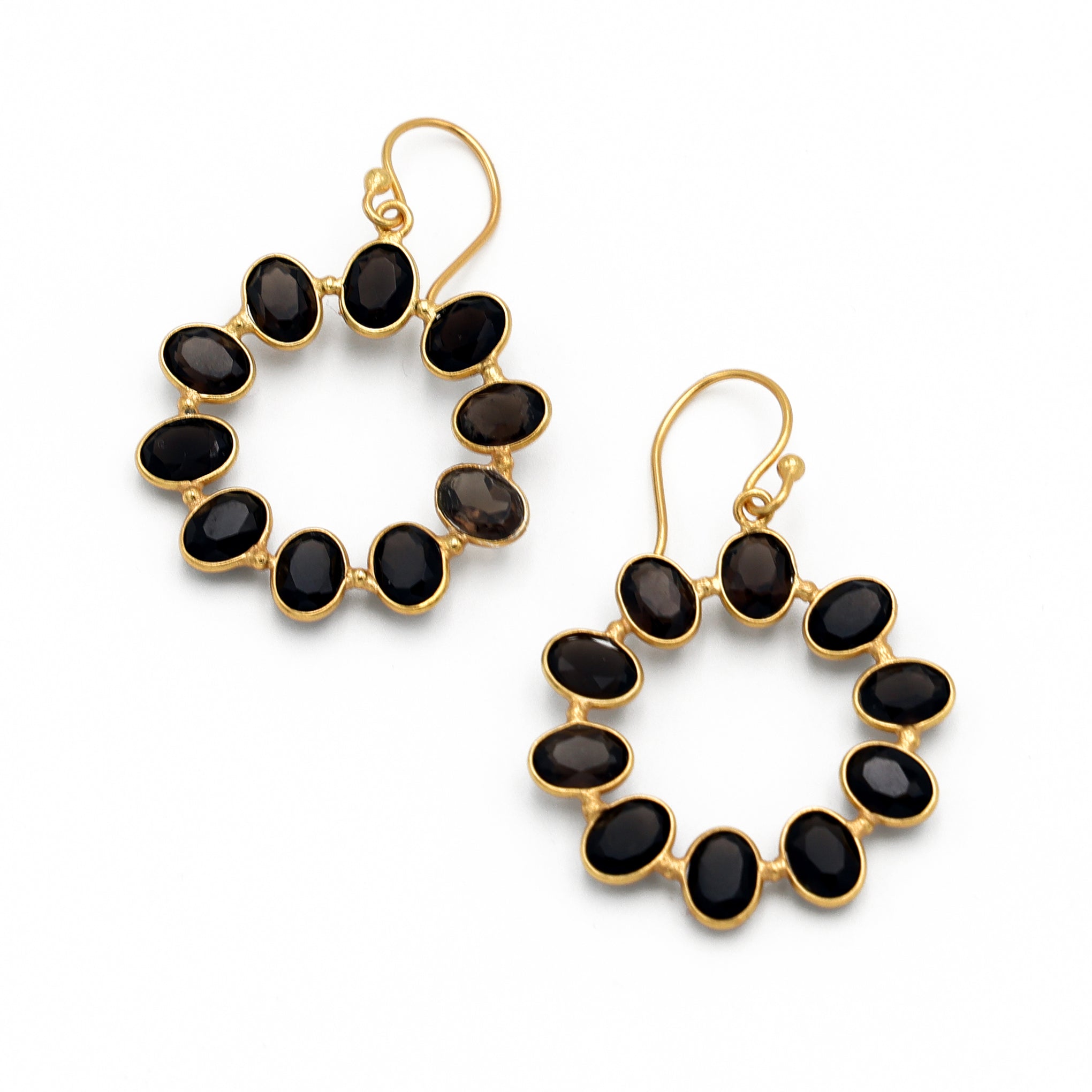 DuaSmokyQuartzOvalEarrings_HandcraftedGold-PlatedStatementJewelry_2