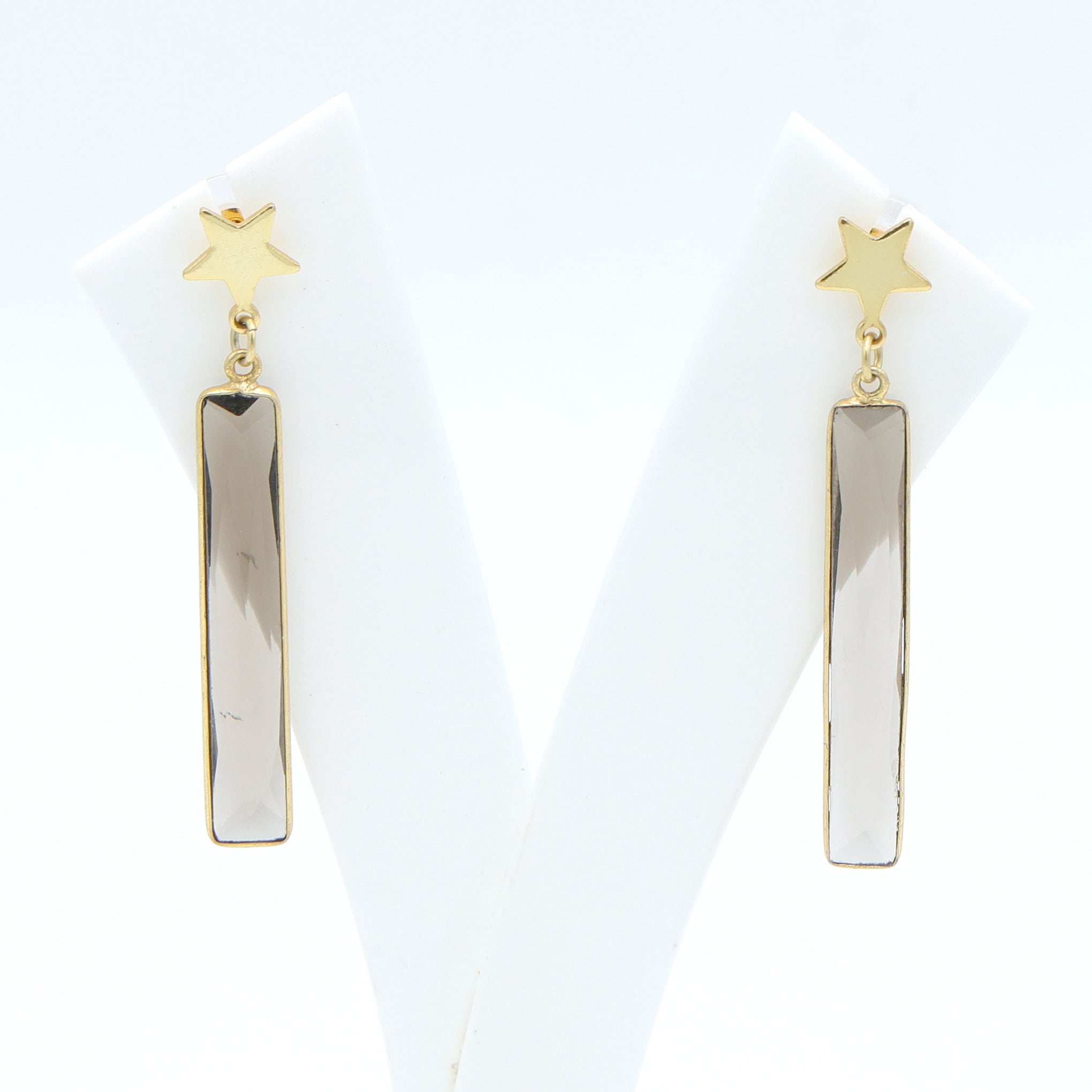 DuaSmokyQuartzRectangleEarrings_HandcraftedGold-PlatedJewelryforWomen_3