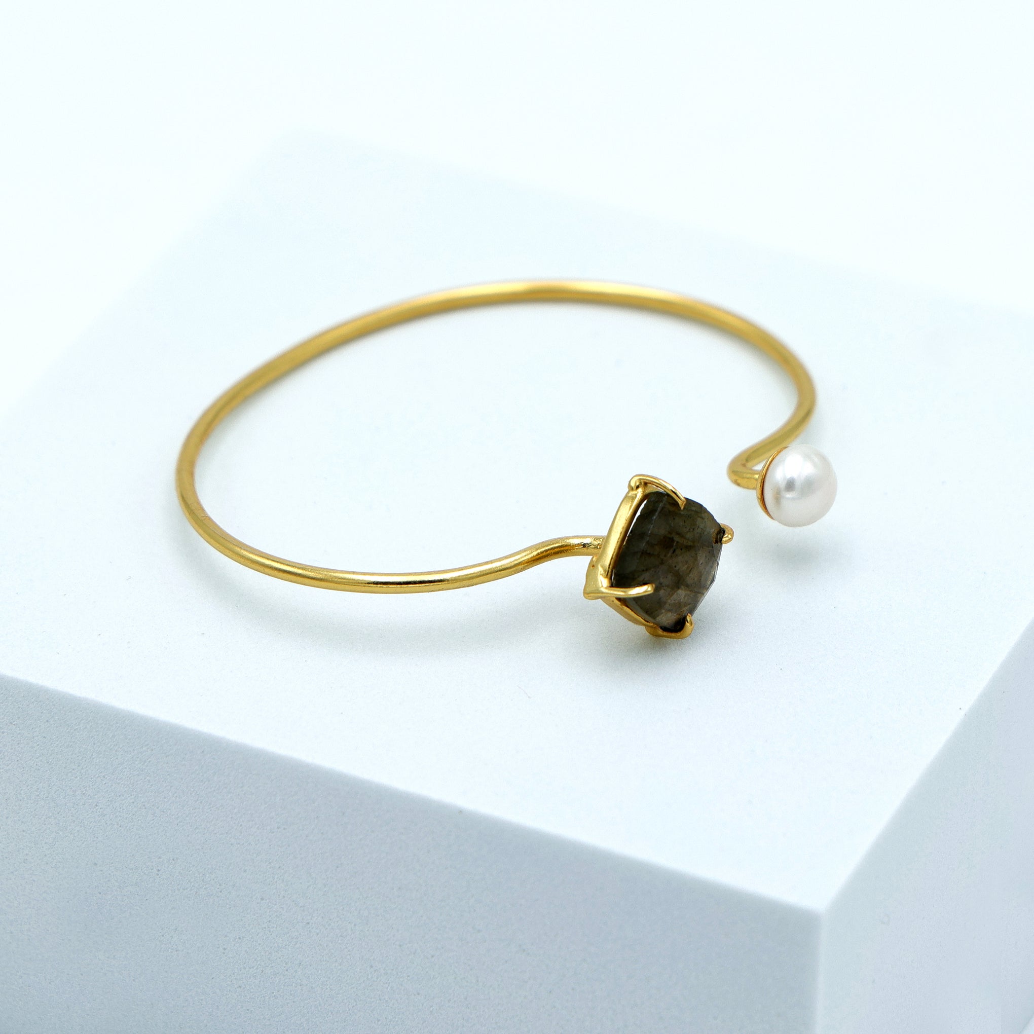 Labradorite_PearlBangle_HandmadeGoldPlatedBrassBraceletforWomen